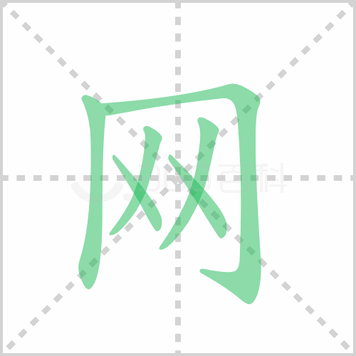 網的筆畫筆順和拼音