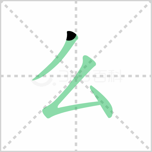 么的筆順