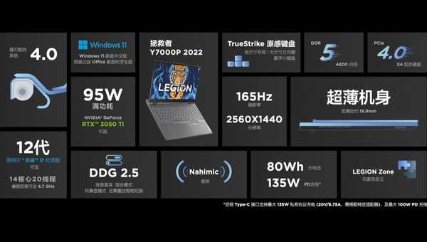 6799元起！新款聯(lián)想拯救者Y7000P/Y9000P游戲本發(fā)布