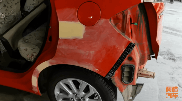 汽車一道劃痕補漆多少錢(汽車補漆能補一小塊嗎)