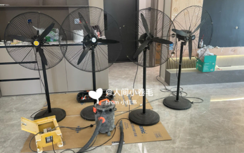 工業風扇去甲醛會吹壞墻面嗎