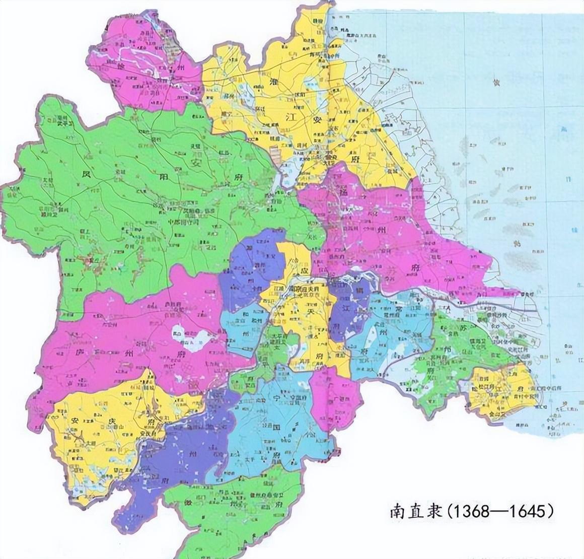 南直隸是哪里(明朝的南直隸是哪里)