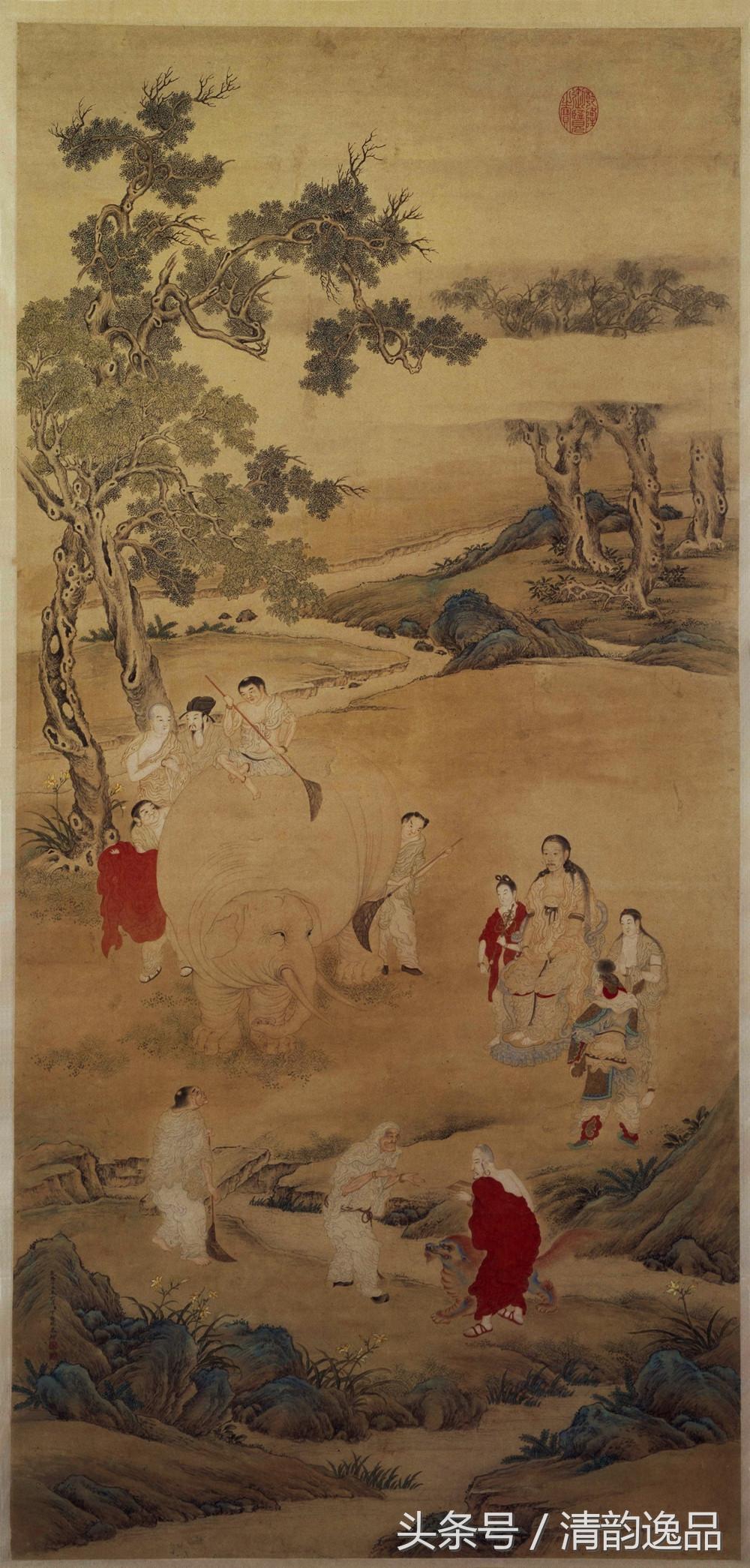 丁觀鵬作品值多少錢(丁觀鵬作品大全真跡賞析)
