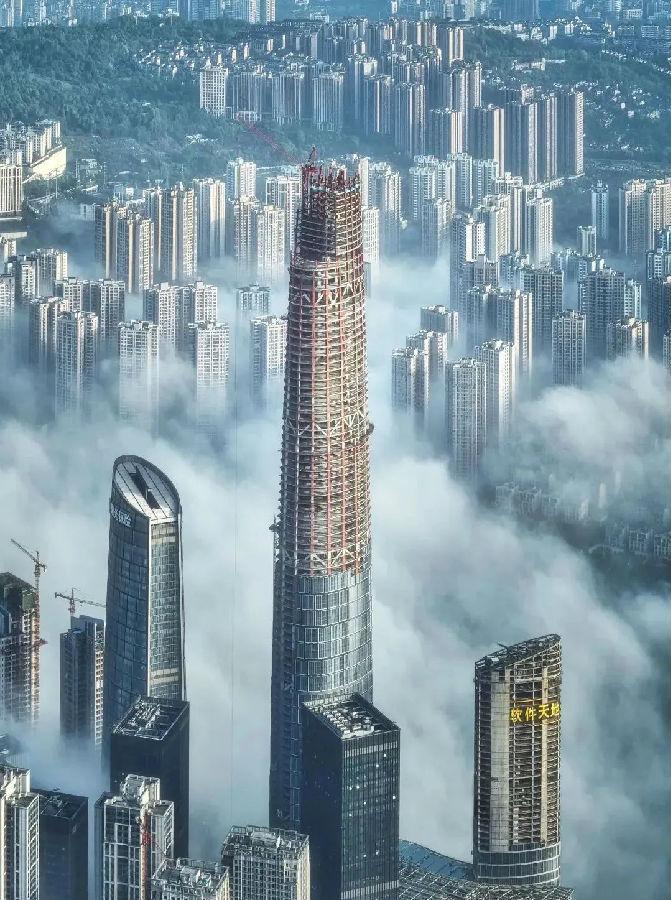 重慶最高建筑多少米（重慶在建高樓最新進展）