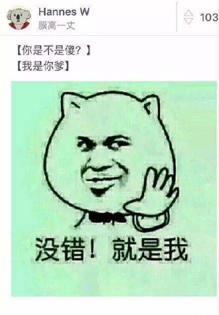 說是不是老公的小sb怎么回復（機智的神回復）